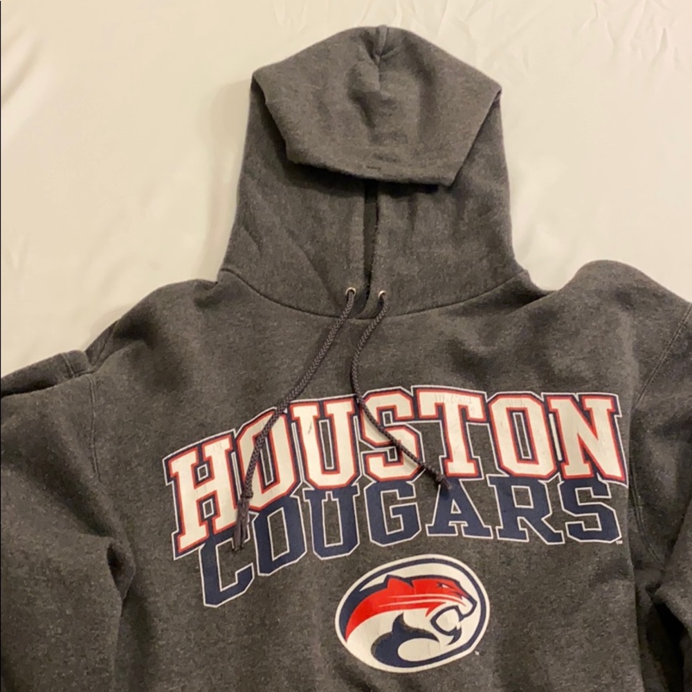 Vintage Champion Houston Cougars college hoodie